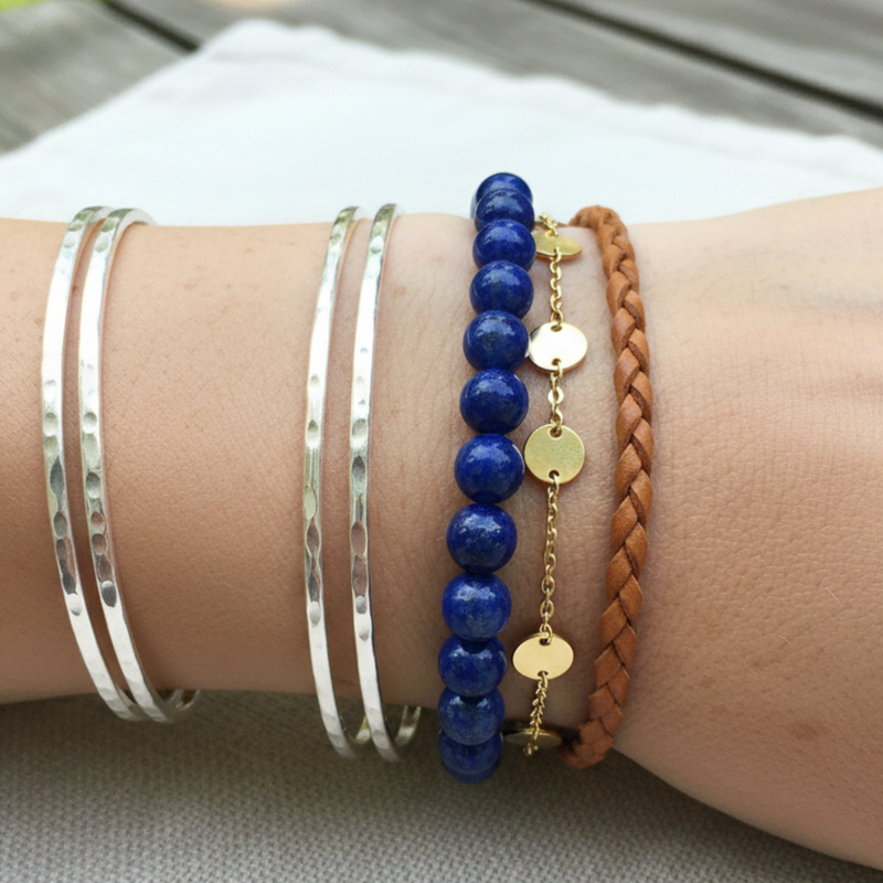 Bracelet Lapis Lazuli AA