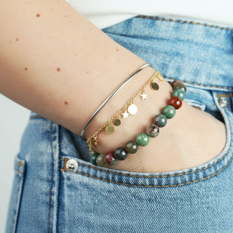 Bracelet Agate Indienne A