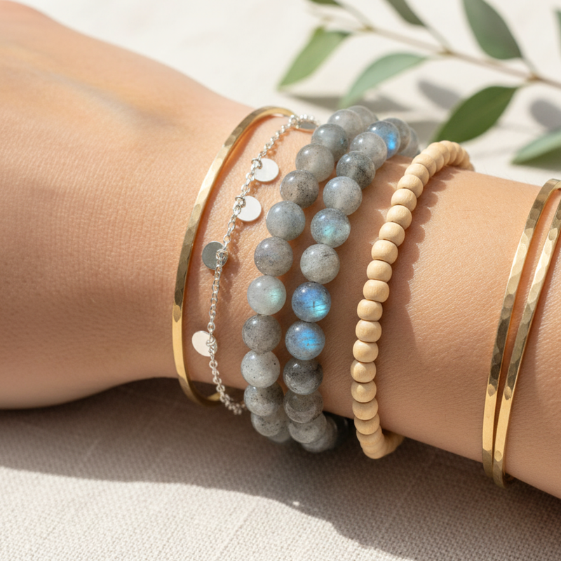 Bracelet Labradorite AA