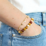 Bracelet Jaspe Mokaïte A