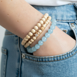 Bracelet Calcédoine AAA