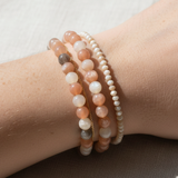 Bracelet Pierre de Lune AA+