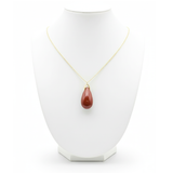 Pendentif Jaspe Rouge
