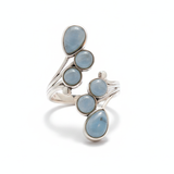 Bague argent 925 Aigue Marine