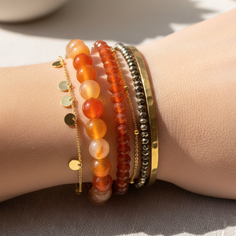 Bracelet Cornaline A