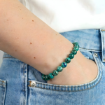 Bracelet Azurite Malachite AA
