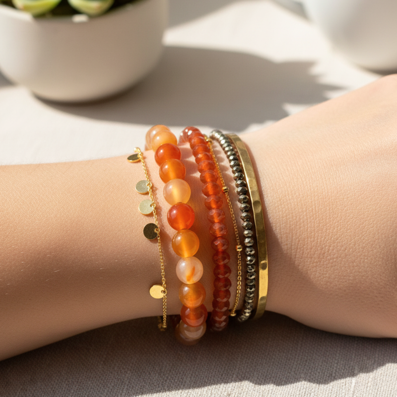 Bracelet Cornaline A