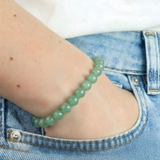 Bracelet Aventurine Verte A