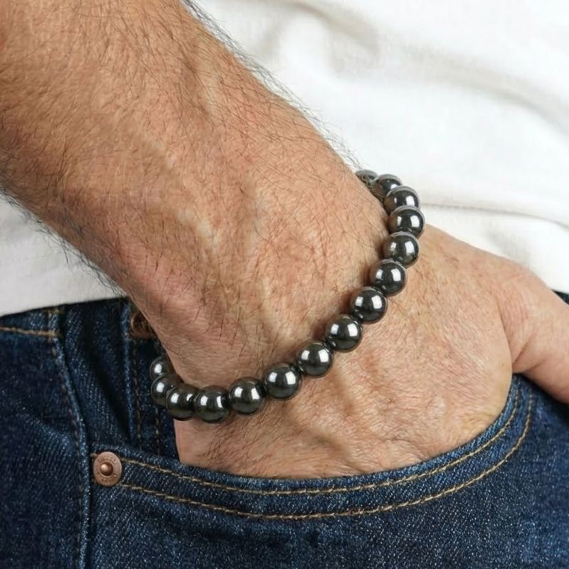 Bracelet Hématite A