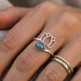 Bague SERENA® Labradorite