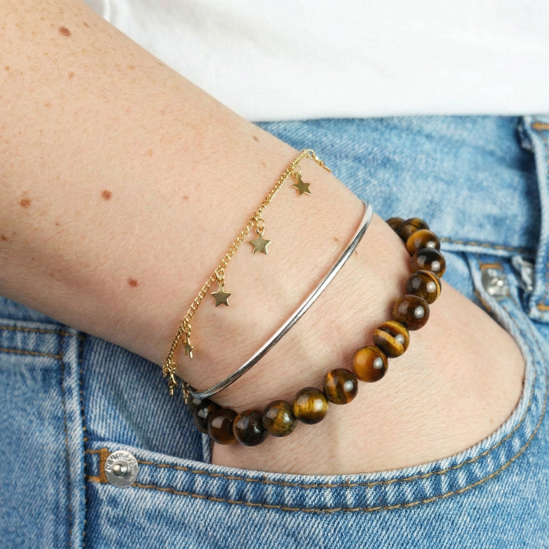 Bracelet Oeil de Tigre A+