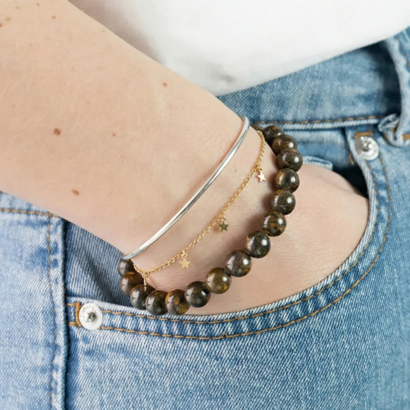 Bracelet Bronzite A
