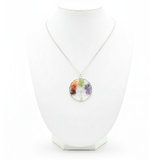 Pendentif Arbre de vie 7 chakras