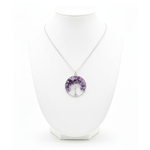 Pendentif Arbre de vie Améthyste