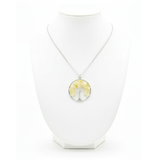 Pendentif Arbre de vie Citrine