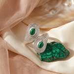 Bague SOLARA Malachite