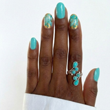 Bague LUMYA® Turquoise d'Afrique AAA