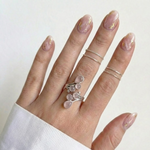 Bague LUMYA Quartz Rose