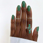 Bague LUMYA Aventurine Verte