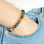 Bracelet Jaspe Océan A