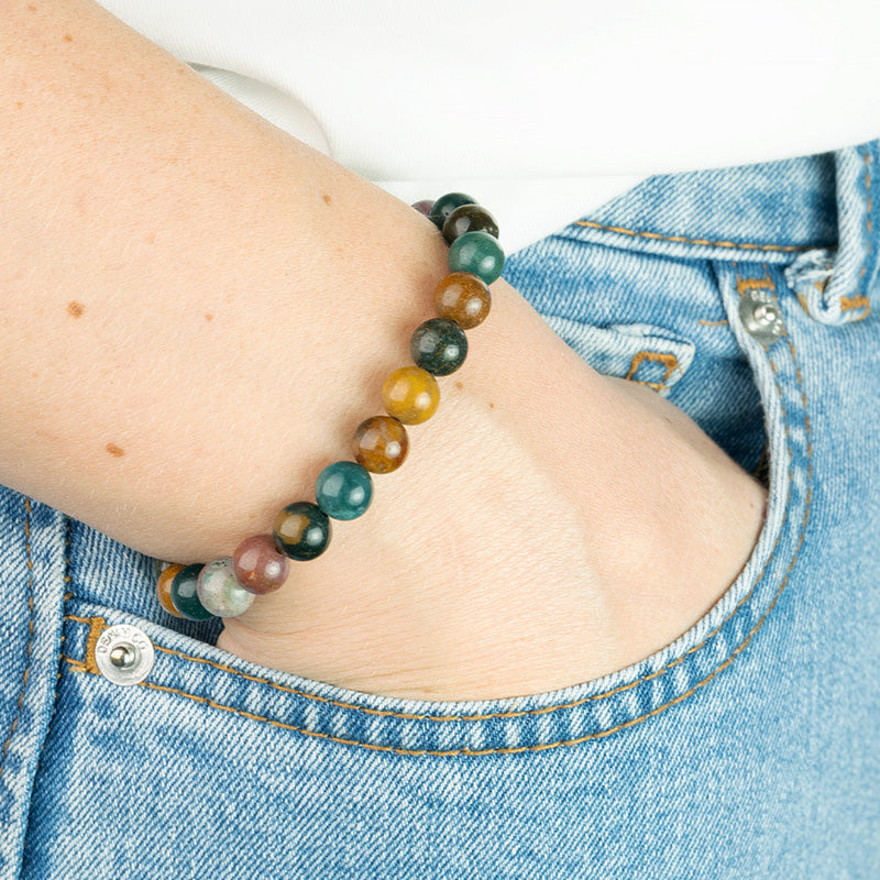 Bracelet Jaspe Océan A