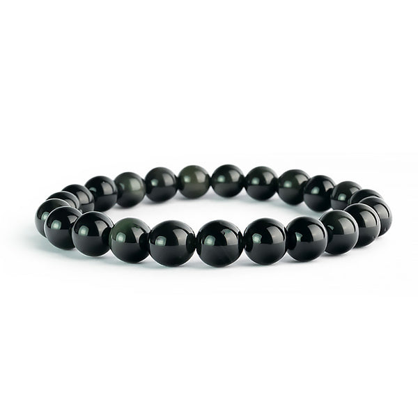 Bracelet Obsidienne Oeil Céleste AA