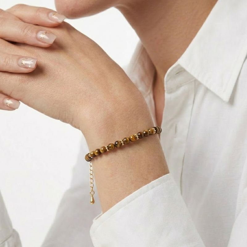 Bracelet Héritage - Oeil de tigre A