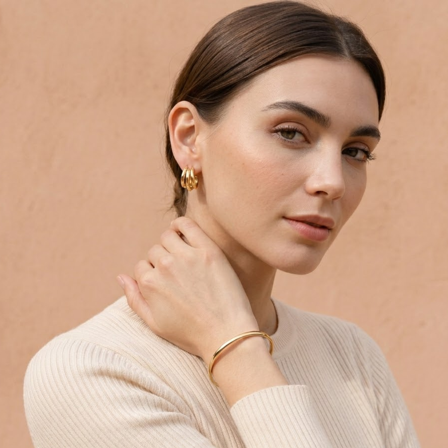 Comment porter ce bijou — Boucles - Théa