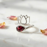 Bague SERENA® Grenat