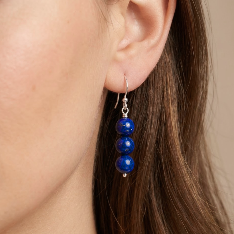 Boucles LUVIA® Lapis-Lazuli