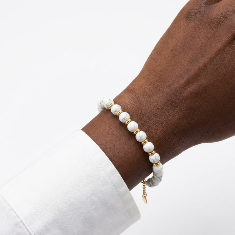 Bracelet AURA® - Howlite A