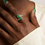 Bague ELYA Aventurine Verte