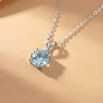 Pendentif AURORA  Aigue-Marine