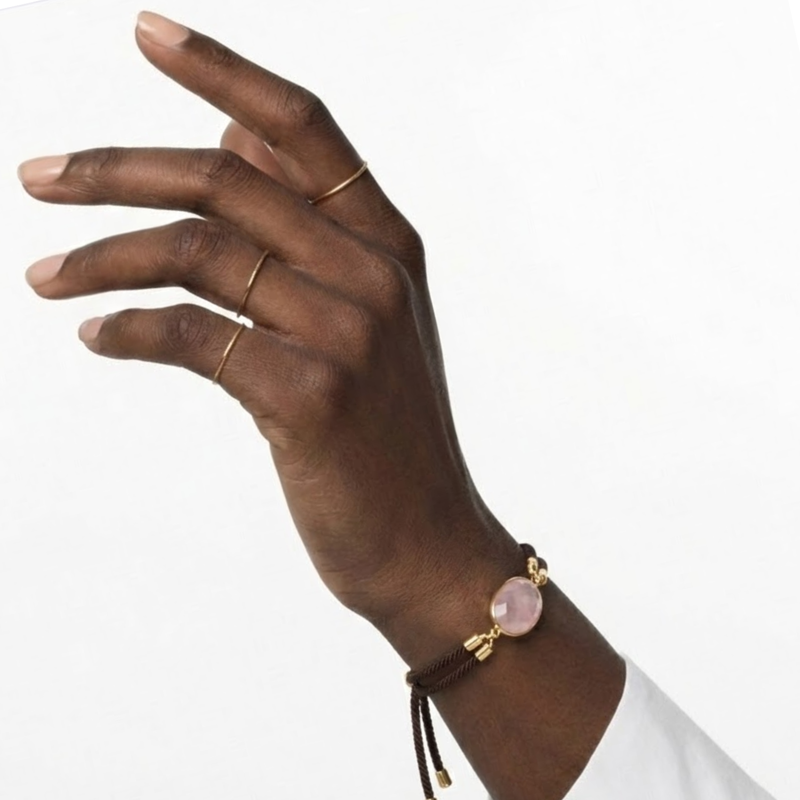 Bracelet TALA - Quartz Rose A