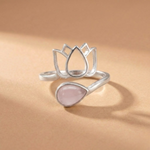 Bague SERENA Quartz Rose