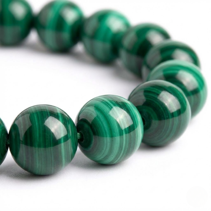 Bracelet Malachite AA