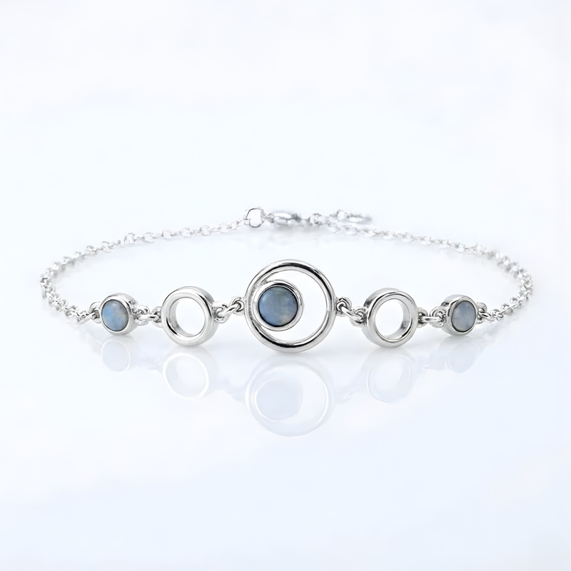 Bracelet ARTÉMIS - Opale Bleu