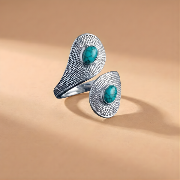 Bague SOLARA Turquoise du Mexique