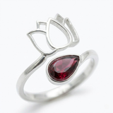 Bague SERENA® Grenat