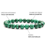 Bracelet Malachite AA