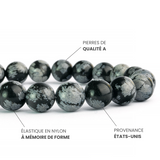 Bracelet Obsidienne Neige A