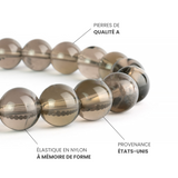 Bracelet Quartz Fumé A