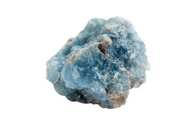 la Calcite Bleue sur Gangue