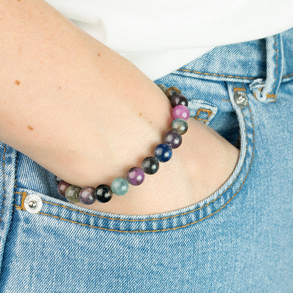 Bracelet Saphir Multicolore A