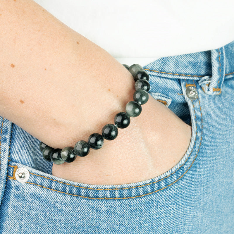 Bracelet Tourmaline Oeil de Chat AA