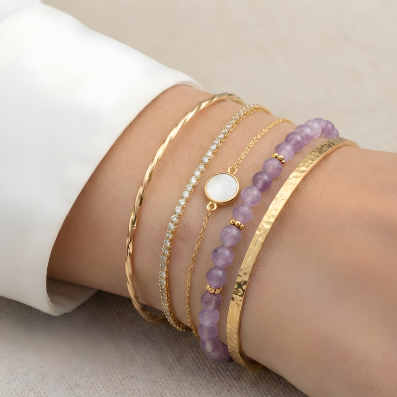 Bracelet Héritage® - Améthyste