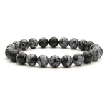Bracelet Obsidienne Neige A