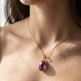 Pendentif Serti Améthyste