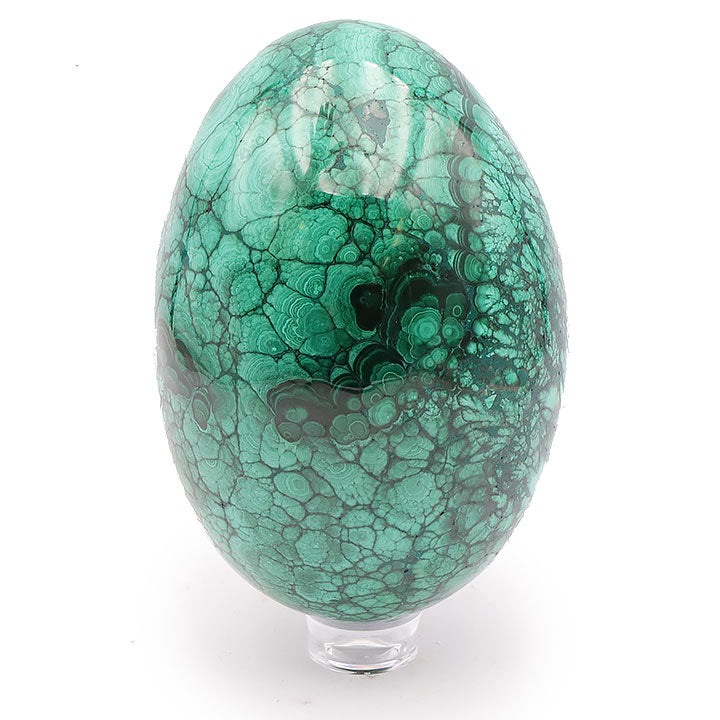 Oeuf en Malachite AA - 2828G