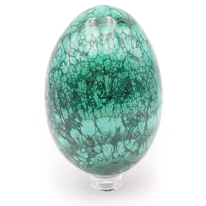 Oeuf en Malachite AA - 2828G